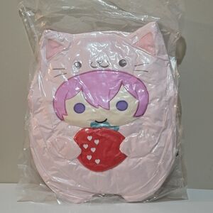 Strawberry Prince 17" Cushion - Satomi-kun Cat Costume - STPR Sutopuri Plush